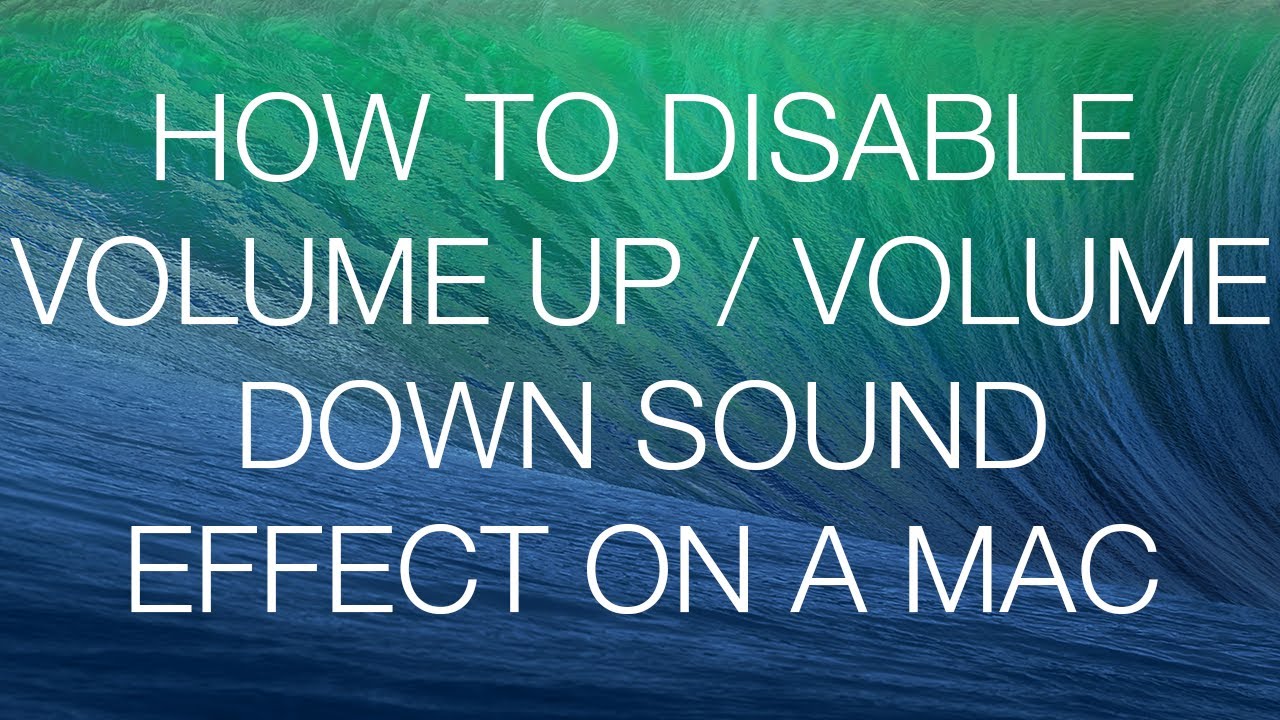 Mac Volume Sound Effect Download