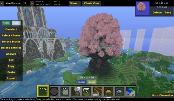 Mcedit for 1.16